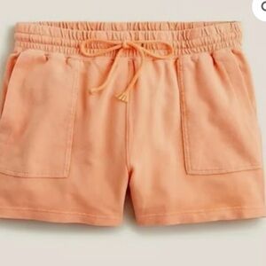J. Crew Women's Magic Rinse Patch Pocket Shorts - Peach/Large